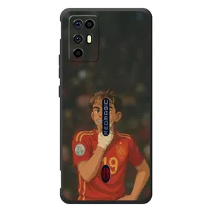 Чехол с футболистом Ламин Ямаль ZTE Nubia RedMagic 6R (Ямаль аниме)