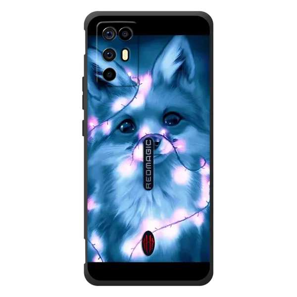 Чехол с принтом «Яркая лисичка» для ZTE Nubia RedMagic 6R