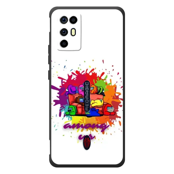 Чехол с принтом «Яркий АмонгАс» для ZTE Nubia RedMagic 6R