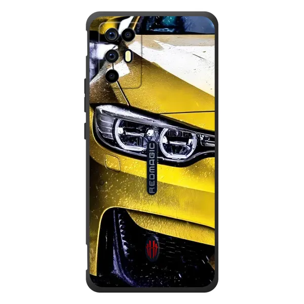 Чехол с принтом «Желтая машина» для ZTE Nubia RedMagic 6R