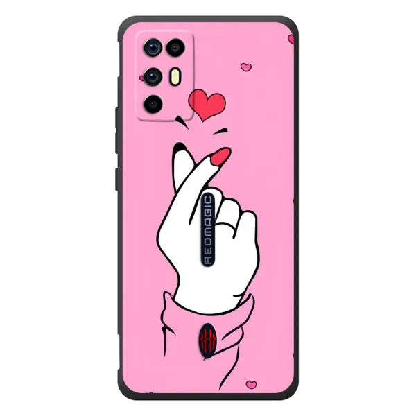 Чехол с принтом «Знак Love» для ZTE Nubia RedMagic 6R