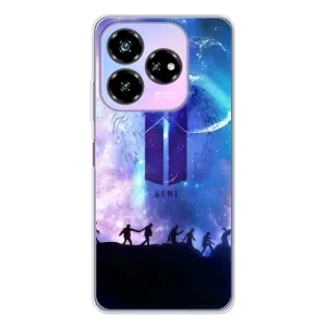 Чехлы BTS для ZTE Nubia V60 Design (AlphaPrint) (Army BTS)