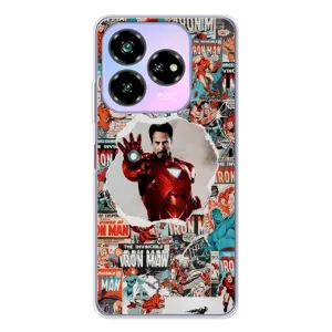 Чехлы с героями Марвел ZTE Nubia V60 Design (VPrint) (Айронмен)