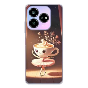 Чохол з мемом Тралалело тралала на ZTE Nubia V60 Design (Балерина капучина)