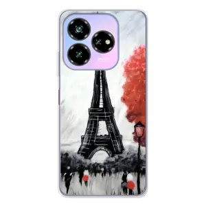 Чехол Эйфелева Башня для ZTE Nubia V60 Design - (AlphaPrint) (Башня в Париже)