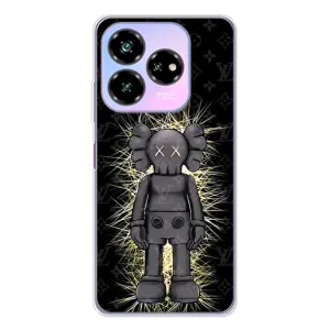 Чехлы для ZTE Nubia V60 Design - Bearbrick Louis Vuitton (PREMIUMPrint) (Bearbrick LV)