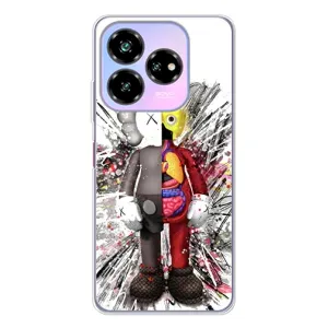 Чехлы для ZTE Nubia V60 Design - Bearbrick Louis Vuitton (PREMIUMPrint) (Беарбрик)