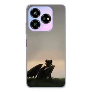 Чехол как приручить дракона на ZTE Nubia V60 Design (Беззубик)