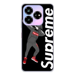 Чехол для ZTE Nubia V60 Design с картинкой Supreme (AlphaPrint) (Деб Суприм)