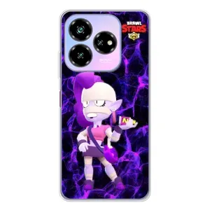 Чехлы Brawl Stars для ZTE Nubia V60 Design (AlphaPrint) (Эмз Бравл Старс)