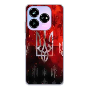 Украинские Чехлы для ZTE Nubia V60 Design с картинкой УПА (AlphaPrint) (ГЕРБ УПА)
