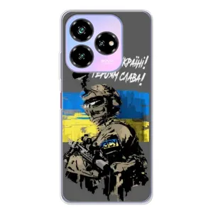 Чехлы с картинкой ЗСУ для ZTE Nubia V60 Design (AlphaPrint) (Героям Слава)