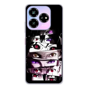 Чехлы Персонажи Аниме Наруто для ZTE Nubia V60 Design (AlphaPrint) (Глаза Anime)