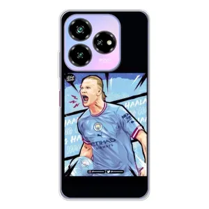 Чехлы с футболистом Ерлинг Холанд для ZTE Nubia V60 Design (AlphaPrint) (гол Эрлинг Холланд)