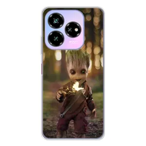Чехол МАРВЕЛ для Нубиа В60 Дезигн (AlphaPrint) (I am Groot)