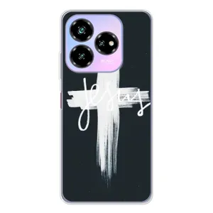 Чехол для ZTE Nubia V60 Design (AlphaPrint) - (Христианские) (Иисус)