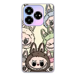 Чехол с Лабубу на ZTE Nubia V60 Design (Золотая обезьяна Bored Ape)