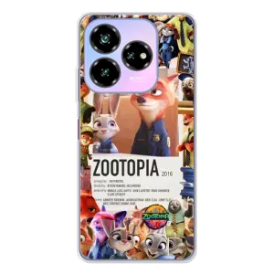 Чехол Зоотрополіс на ZTE Nubia V60 Design (Постер Зверополис)