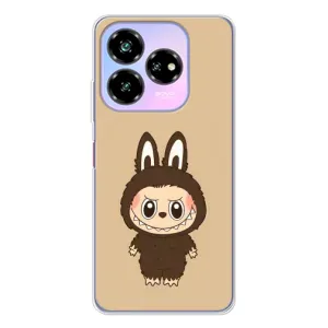 Чехол с Лабубу на ZTE Nubia V60 Design (Bored Ape в красном)