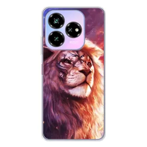 Чехол со Львом для ZTE Nubia V60 Design (VPrint) (Красочный Лев)