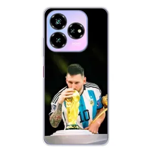 Чехлы для ZTE Nubia V60 Design (Leo чемпион) (AlphaPrint) (Кубок Месси)
