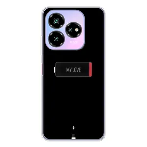 Чехлы для любимой на Нубиа В60 Дезигн (VPrint) (Love battery)