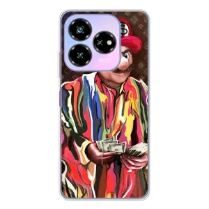 Брендновые Чехлы для ZTE Nubia V60 Design - (PREMIUMPrint) (Mario LV)