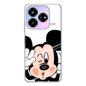 Эксклюзивный чехол для ZTE Nubia V60 Design (AlphaPrint - Мультяшные) (Маус Микки)