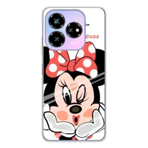 Эксклюзивный чехол для ZTE Nubia V60 Design (AlphaPrint - Мультяшные) (Маус Минни)