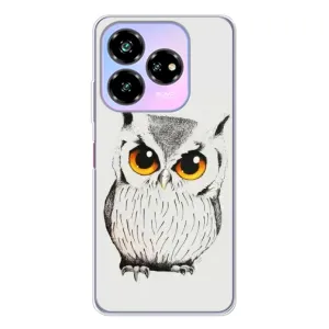 Чехол с птицами на ZTE Nubia V60 Design (VPrint) (Милая Сова)