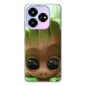 Чехол МАРВЕЛ для Нубиа В60 Дезигн (AlphaPrint) (Милый Грут)