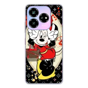 Чехол Disney Mouse ZTE Nubia V60 Design (PREMIUMPrint) (Минни peace)