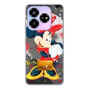 Чехол Disney Mouse ZTE Nubia V60 Design (PREMIUMPrint) (Minni с бантиком)