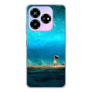 Чехол с мультфильмом Моана ZTE Nubia V60 Design (Океан Моана)