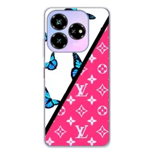 Брендновые Чехлы для ZTE Nubia V60 Design - (PREMIUMPrint) (Мода LV)