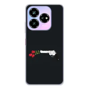 Чехлы (ART) Цветы на ZTE Nubia V60 Design (VPrint) (Неожиданные цветы)
