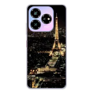Чехол Эйфелева Башня для ZTE Nubia V60 Design - (AlphaPrint) (Ночной Париж)