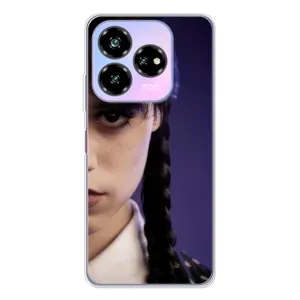 Чехол с дизайном Венздей 2 на ZTE Nubia V60 Design (Загадочный взгляд Уэнздей)