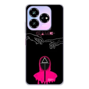 Чехол Гра в кальмара для ZTE Nubia V60 Design (Минимализм Игра кальмара)