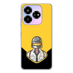 Чехол PUBG для Нубиа В60 Дезигн (AlphaPrint) (Пабг в шлеме)