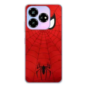 Чехол с человеком пауком для ZTE Nubia V60 Design - (AlphaPrint) (Паук (Марвел))