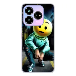 Чехол для Нубиа В60 Дезигн - (AlphaPrint) с печатью (ТОП продаж) (Парень смайл)