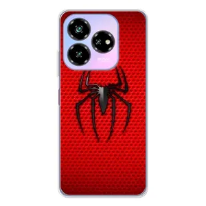 Чехол с человеком пауком для ZTE Nubia V60 Design - (AlphaPrint) (Паук Марвел)