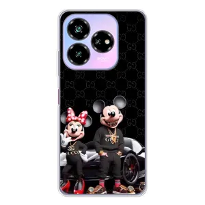 Чехол Disney Mouse ZTE Nubia V60 Design (PREMIUMPrint) (Семья Маусов)