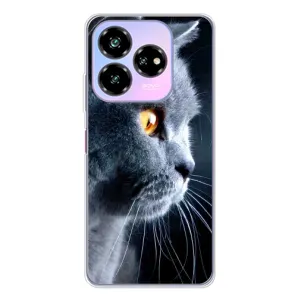 Чехлы с Котиками для ZTE Nubia V60 Design (VPrint) (Серый Кот)