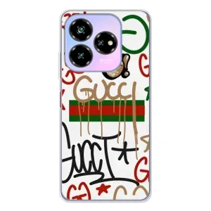 Брендновые Чехлы для ZTE Nubia V60 Design - (PREMIUMPrint) (Стиль GUUCI)