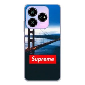 Чехол для ZTE Nubia V60 Design с картинкой Supreme (AlphaPrint) (Стиль Supreme)
