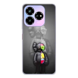 Чехлы для ZTE Nubia V60 Design - Bearbrick Louis Vuitton (PREMIUMPrint) (Тело Bearbrick)