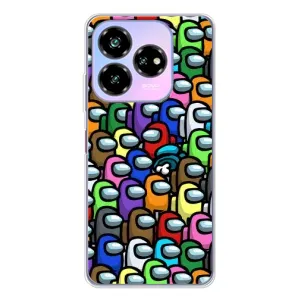Чехол Амонг Ас для ZTE Nubia V60 Design (AlphaPrint) (Убит)