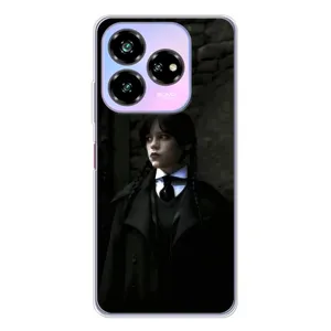 Чехол с дизайном Венздей 2 на ZTE Nubia V60 Design (Темный стиль Уэнздей)